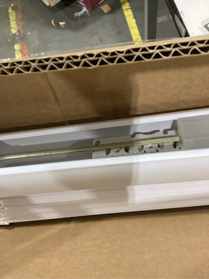 Condition photo showing As Is for Vinyl mini blind