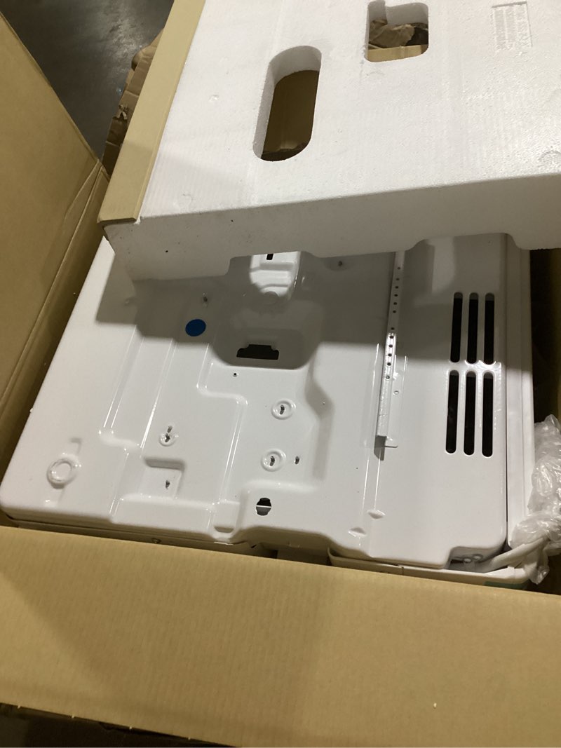 Condition photo showing Good Condition for Midea 12,000 BTU U Shaped Smart Inverter Window Air Conditioner - Cools 550 Sq Ft, Ultra Quiet with Open Window Flexibility - Alexa/Google Assistant Compatible - 35% Energy Savings, Remote (Updated) 12,000 BTU (Updated)