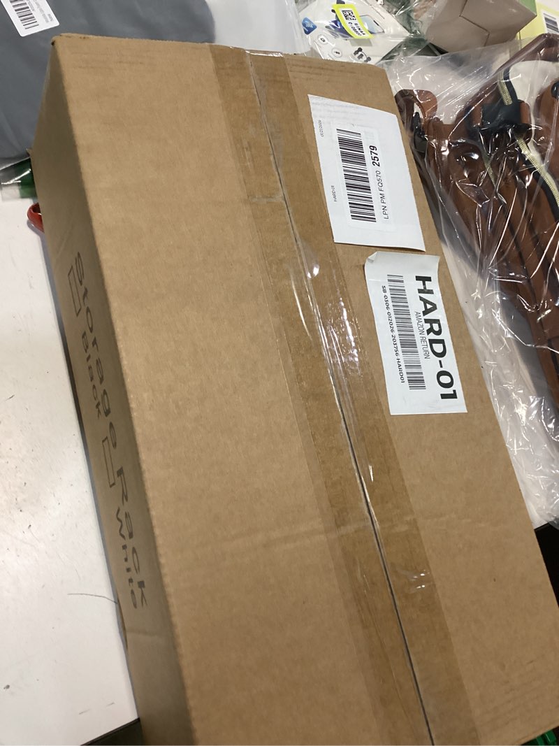 Condition photo showing New/Like New for Pull Out Pots and Pans Organizer Under Cabinet, Sliding Lid Holder and Pan Rack in Kitchen, Slide Out Inside Cabinet Storage for Pot Lid, Bakeware, Dishes, 8 Adjustable Dividers, 2 Pack Black Black Pull out-8 Dividers-2 Pack