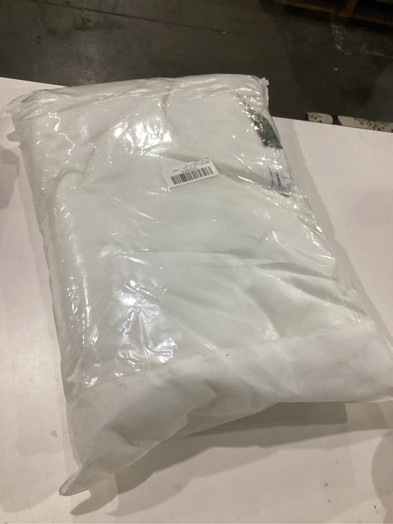 Condition photo showing New/Like New for umren mens faux fur coat long black jacket warm furry overcoat outwear x-large a-white