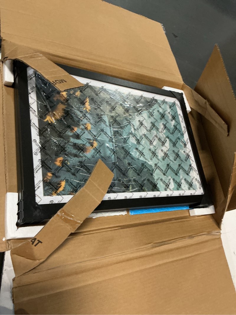 Condition photo showing Good Condition for picrit 12x18 picture frame 3 pack, black poster frame, display poster 11 x 17 with mat or 12 x 18 without mat for horizontal or vertical wall mounting black 12x18