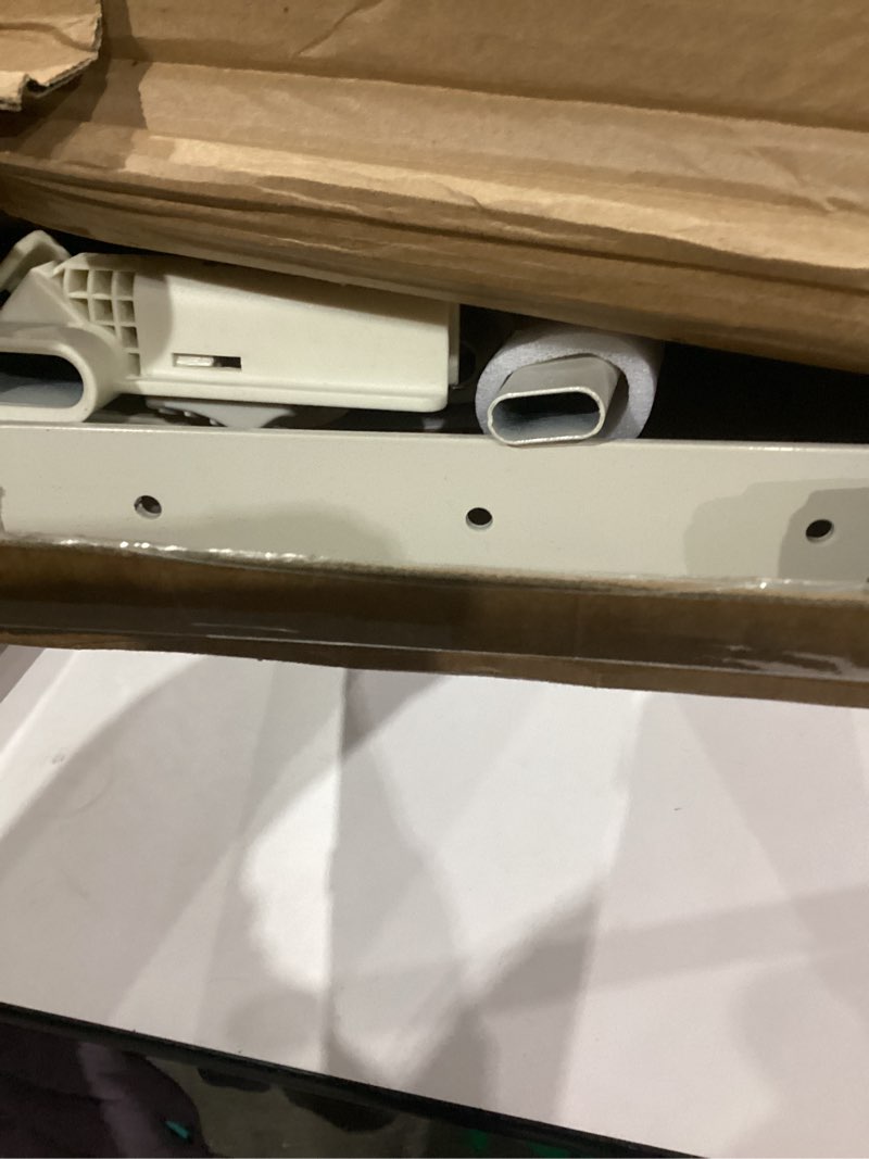 Condition photo showing As Is for FAMILL Bed Rail for Toddlers, Upgraded Rails for Queen, King Size, Full Size, Twin Bed, Bed Rail Guard with Large U-Shape Base, Bed Rails for King Size Bed (Grey, 39", 1 Side) Grey 39 inch (1 side)