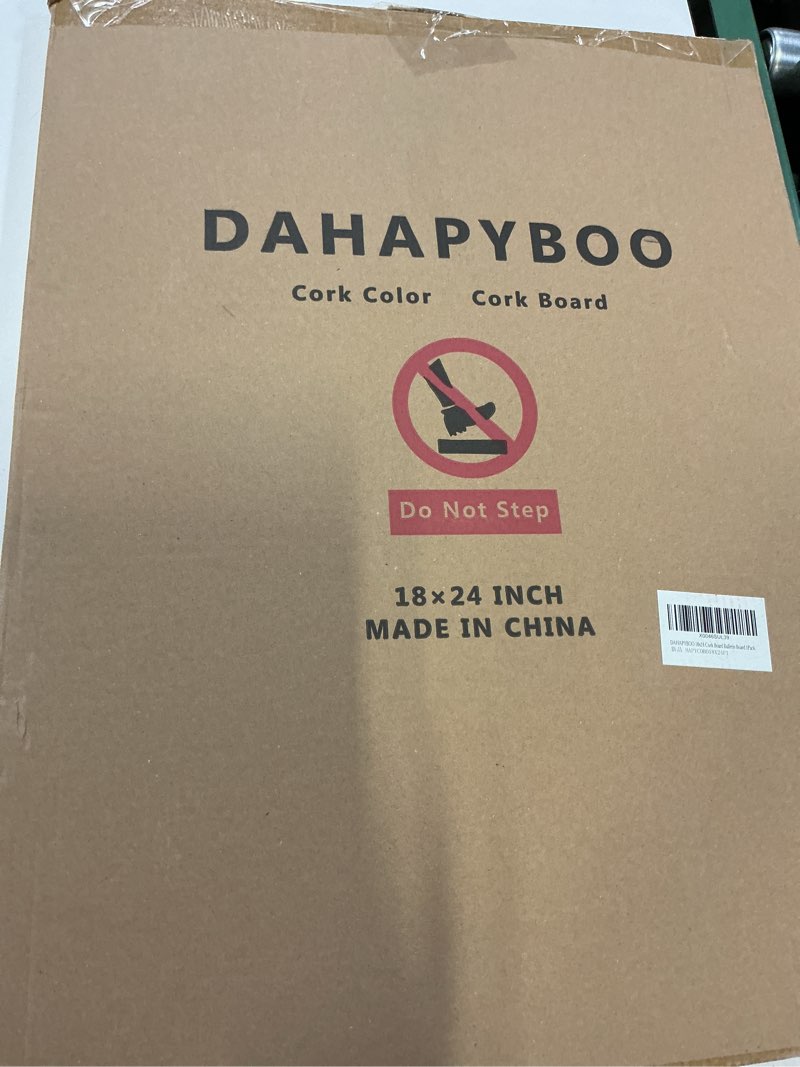 Condition photo showing New/Like New for Cork Board Bulletin Board,24x18 Cork Board for Office with Pin Oak Wood Boards,Message Board or Vision Board Decoration. Oak 18x24