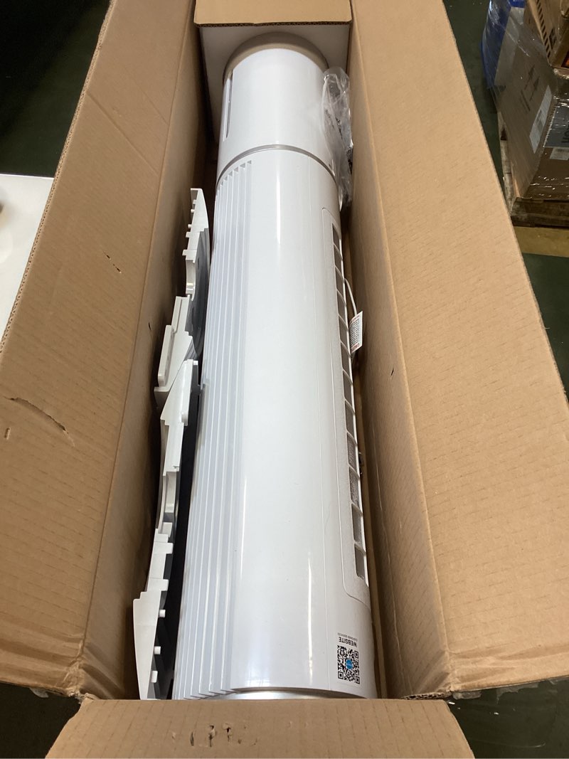 42 INCH Windowless Portable Air Conditioners w/4 Modes & 3 Speeds, 1-Gal Tank for 15H Cooling, 12H Timer, Swamp Cooler Air Conditioner No Window Needed, 90° Oscillating AC Unit for Bedroom