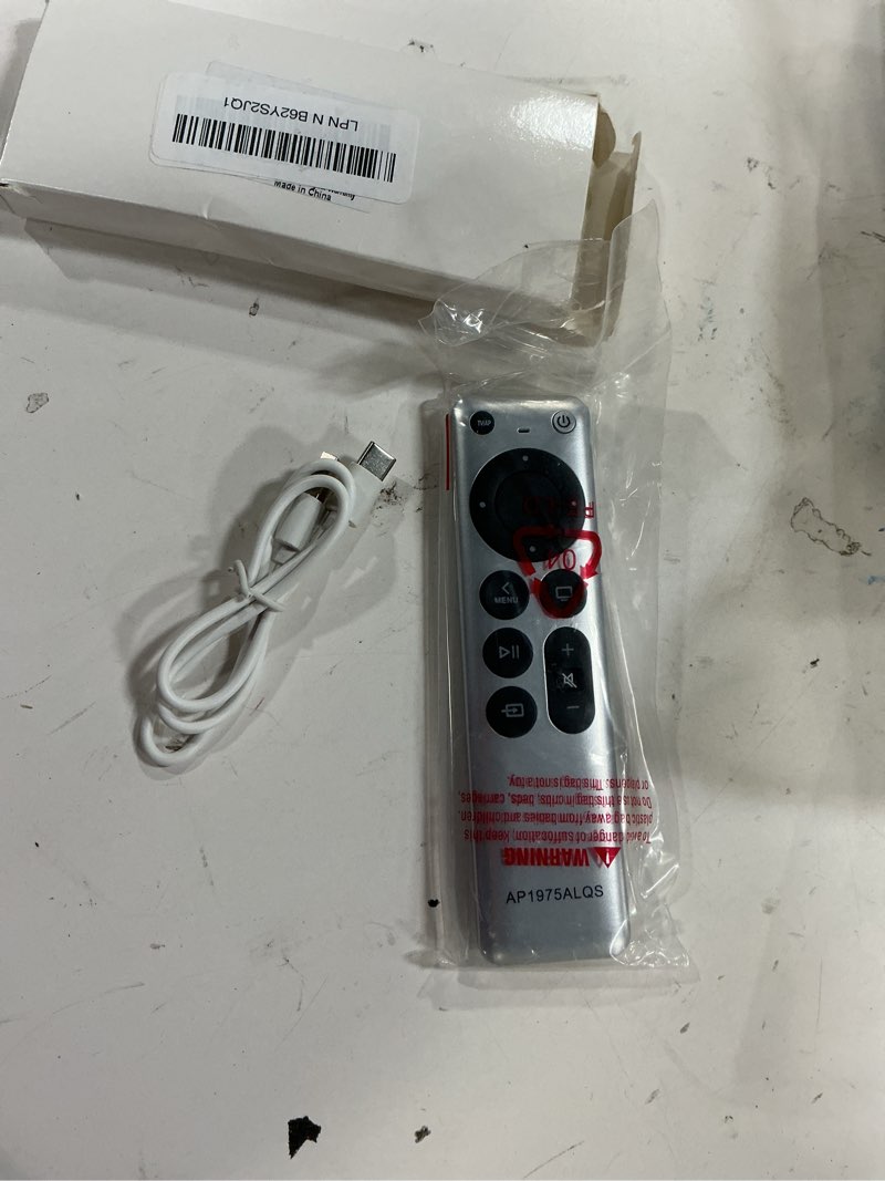 Condition photo showing New/Like New for replacement remote control for all apple tv remote - 1 year warranty for apple tv remote usb