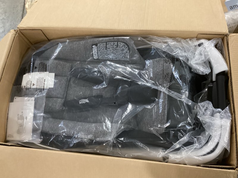 Condition photo showing New/Like New for britax willow grove sc baby travel system, infant car seat and stroller combo with alpine base, clicktight technology, safewash, pindot iris stroller + car seat pindot iris