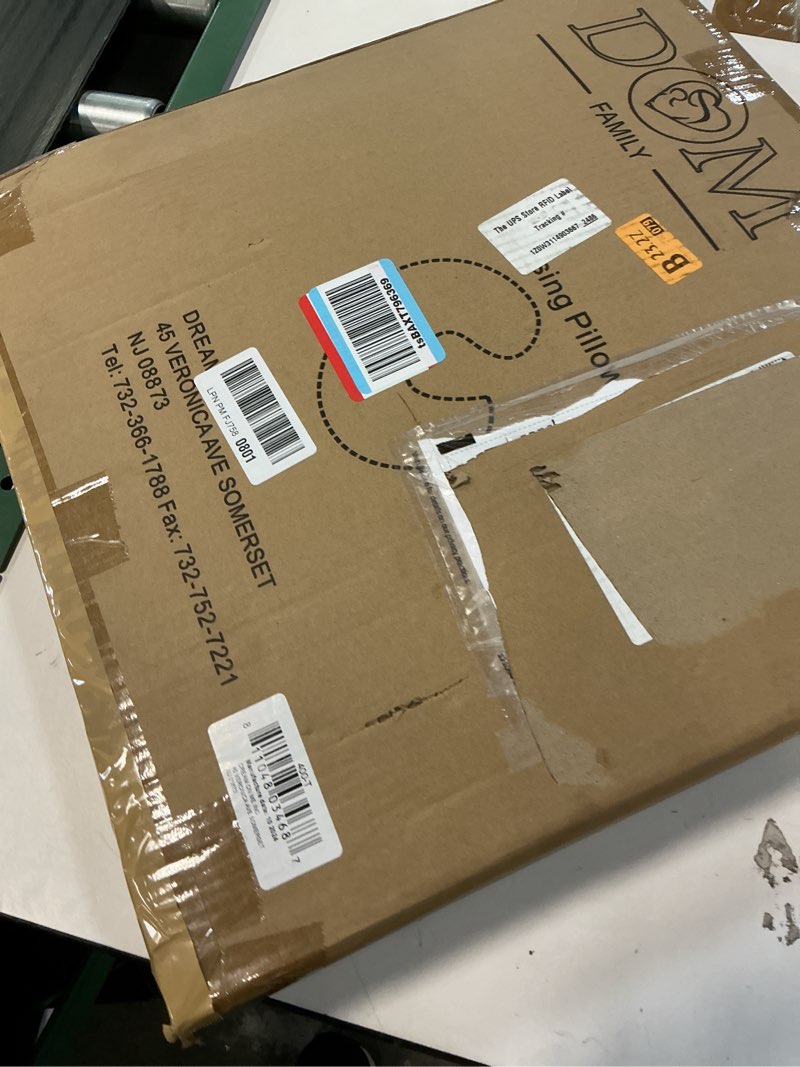 Condition photo showing Good Condition for Dream On Me Beeboo Nursing Pillow and Positioner, Breastfeeding and Bottlefeeding Pillow, Removable and Washable Pillow Cover, Soft and Breathable Fabric, Taupe Taupe Crib