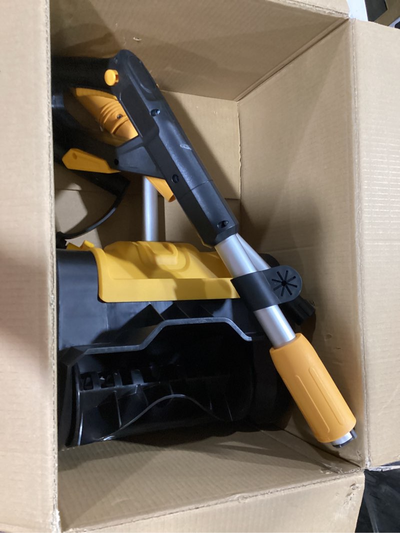 Condition photo showing Good Condition for Cordless Snow Shovel Compatible with DeWalt 20V MAX Battery (Tool Only), 11" Lightweight Electric Snow Blower with 20FT Max Throw & Adjustable Handle, Snow Thrower for Driveway, Deck, Patio & Steps