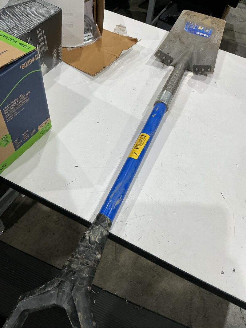 Condition photo showing As Is for kobalt 20.5-in fiberglass d-handle garden spade