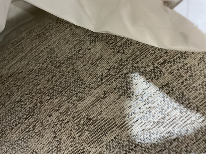 Condition photo showing As Is for loloi amber lewis honora collection hon-02 slate/beige 9'-6" x 13' area rug slate / beige 9'6" x 13' (rectangular)