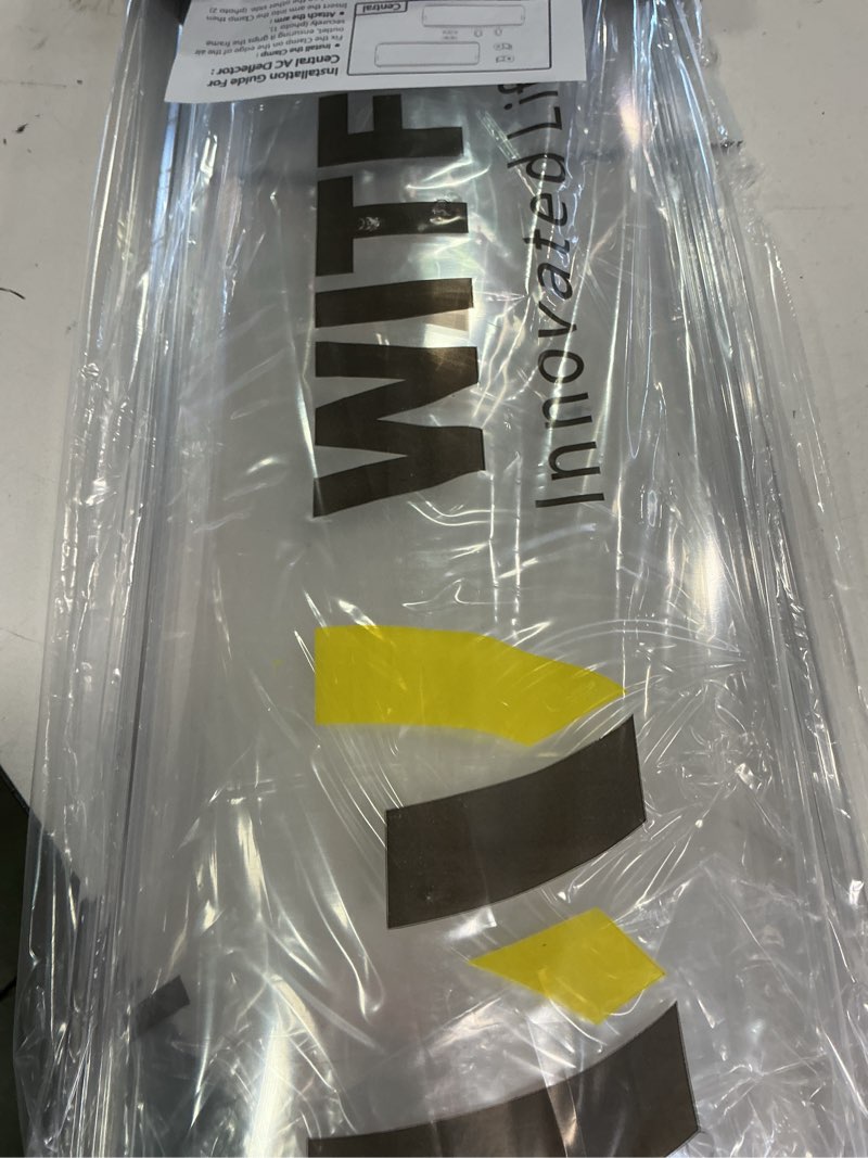 Condition photo showing Good Condition for WITFORMS CENTRAL Adjustable AC Air Deflector - 360° Rotatable - Extends 24" to 43" Length - Fits Most Standard Central Air Vents - Transparent Design - Measure Before Purchase