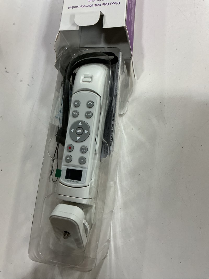 Condition photo showing New/Like New for Hanpusen Tripod for Canon Camera, Wireless Shooting Grip with Remote Control - Tripod Stand with Rechargeable Shutter Release for R8/G7 X III/R50/R10/R100/M50/M200/M6 II/G5 X II, Replace HG-100TBR