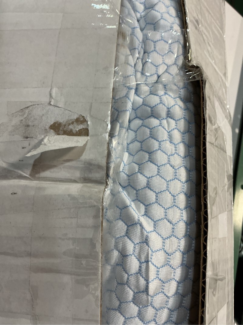 Condition photo showing As Is for nectar tri-comfort cooling king pillow - adjustable support & firmness - cooling cover - pressure relief - helps reduce neck pain - premium memory foam & microfiber down alternative