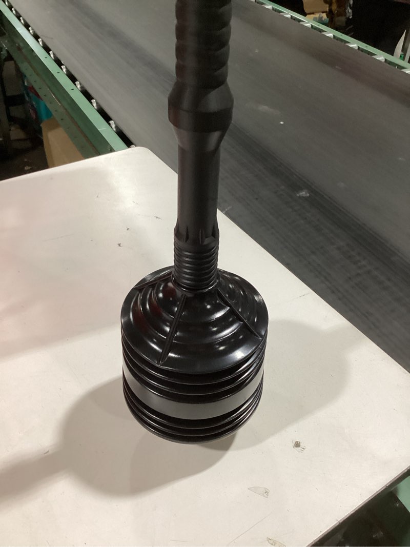project source 4-in black plastic plunger 11.75-in handle