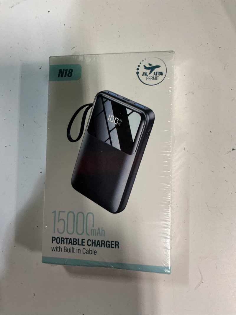 Condition photo showing New/Like New for power bank fast charging 27000mah,22.5w portable charger(usb-c input & output), pd 3.0 qc 3.0 external mobile phone batteries,6 output & 2 input, compatible with iphone 17 16 15 14 13 12