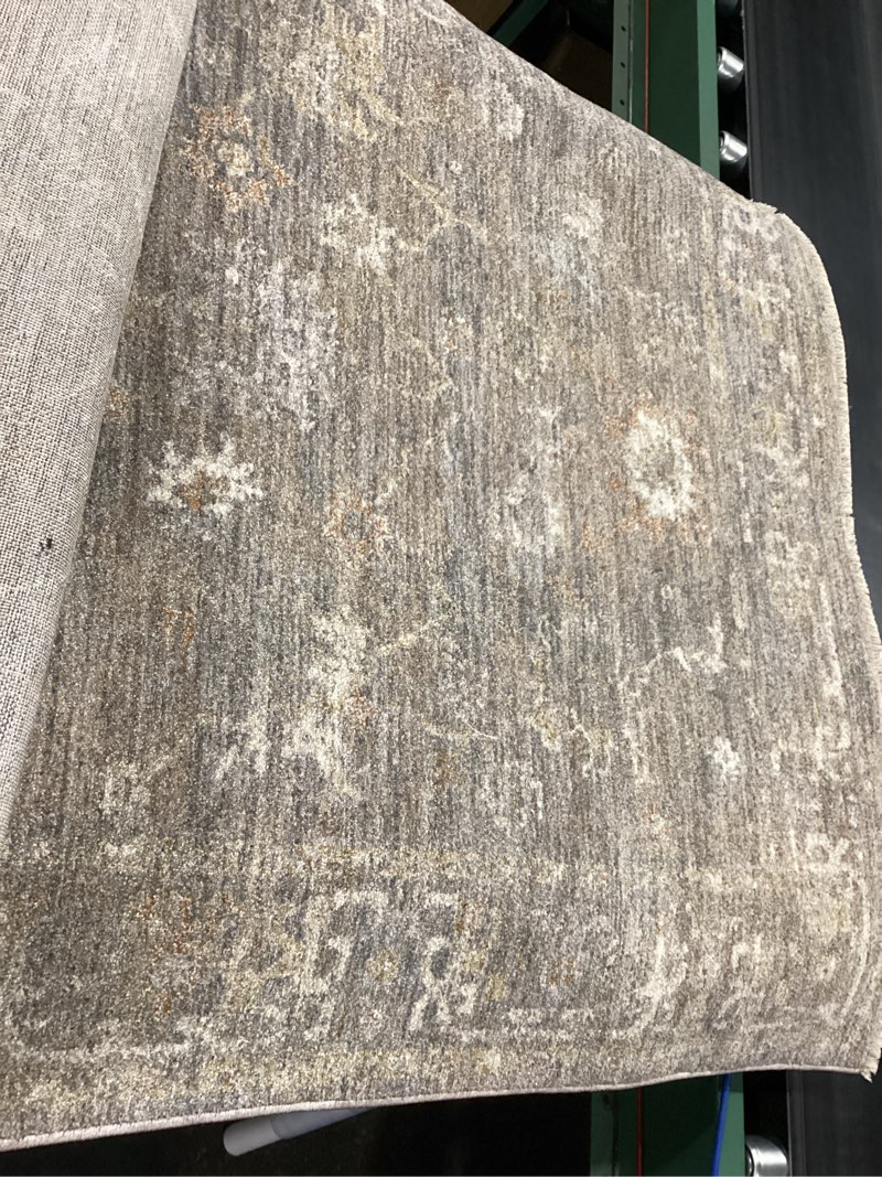 Condition photo showing Good Condition for loloi chris loves julia louisa collection loi-01 stone/multi 3'-6" x 5'-6", .38" pile height, accent rug stone / multi 3'6" x 5'6" (rectangular)