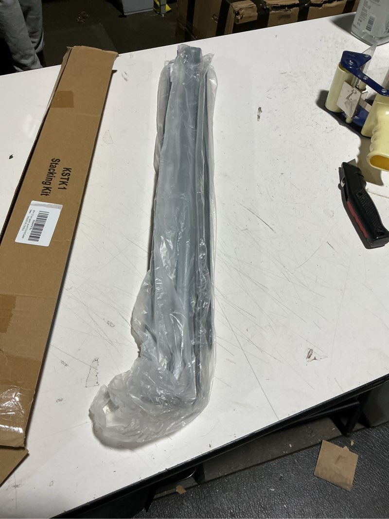 Condition photo showing New/Like New for KSTK1 27-inch Washer Dryer Stacking Kit Replacement for LG Laundry Washer and Dryer - Solid Metal with Chrome Coated KSTK1 - 27inch