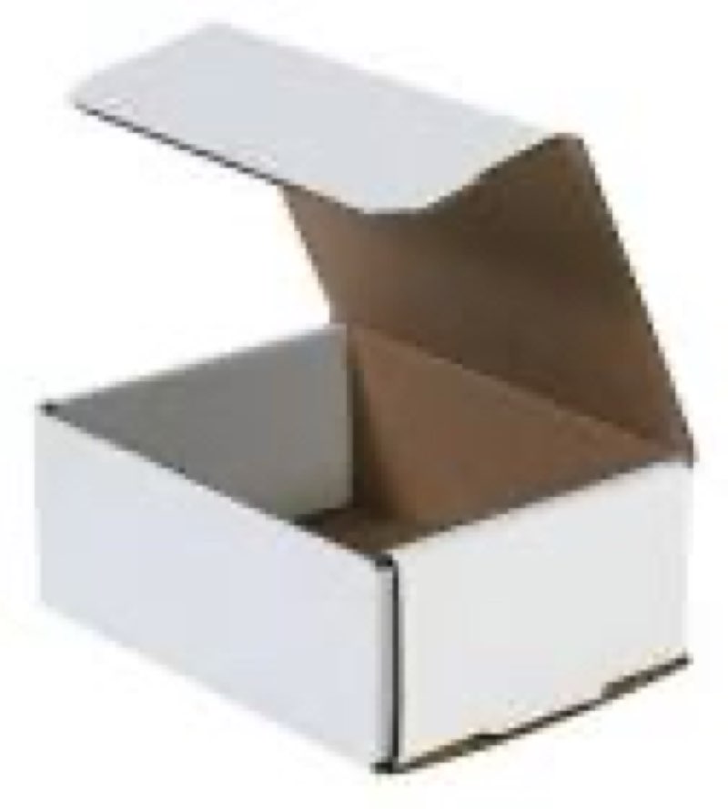 aviditi shipping boxes small 7"l x 5"w x 2"h, 50-pack | corrugated cardboard box for packing, moving and storage 7 x 5 x 2 inches