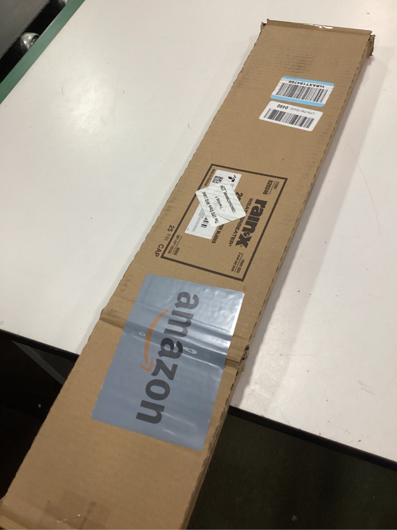 Condition photo showing New/Like New for rain-x 820248 weatherbeater wiper blades, 26" and 17" windshield wipers (pack of 2), automotive replacement windshield wiper blades that meet or exceed oem quality and durability standards 26" and 17" pack of 2