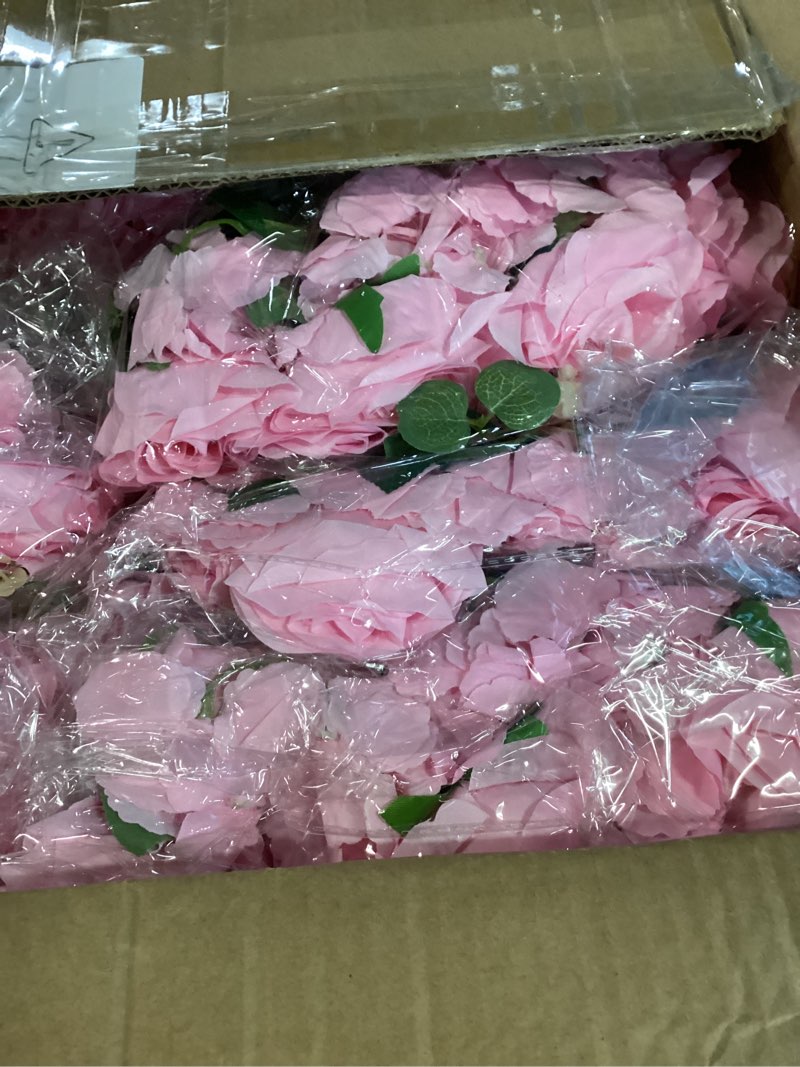 Condition photo showing New/Like New for nuptio flower balls for wedding centerpieces - 10 pcs 15.7 inch diameter fake flower ball arrangement bouquet party centerpieces for tables - pink rose bouquet centerpiece flowers for wedding table