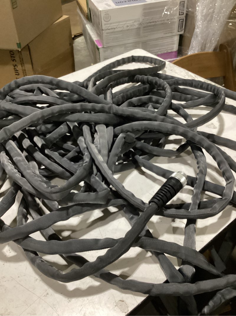 Condition photo showing Good Condition for zero-g teknor apex 5/8-in x 100-ft premium -duty kink free woven gray hose