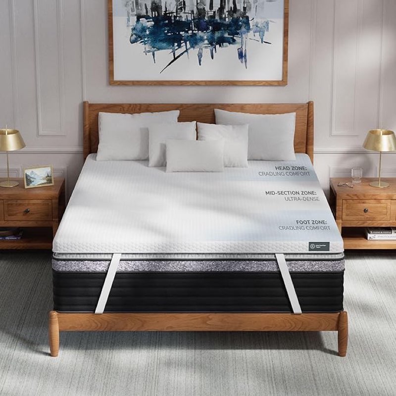 Helix ErgoAlign Mattress Topper with GlacioTex™ - Queen