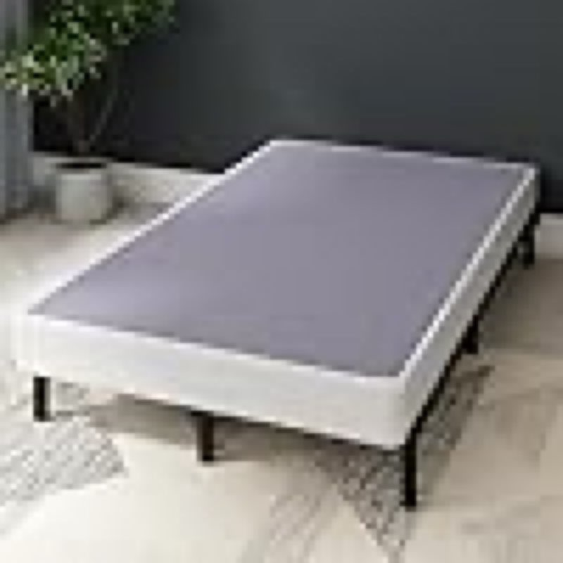 ZINUS Edgar 4 Inch Bamboo Box Spring, Mattress Foundation, Sturdy Bamboo Structure, Low Profile, Easy Assembly, Twin