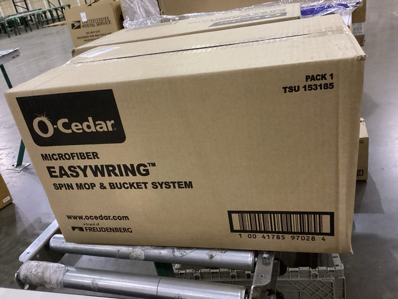 Spin mop & bucket system