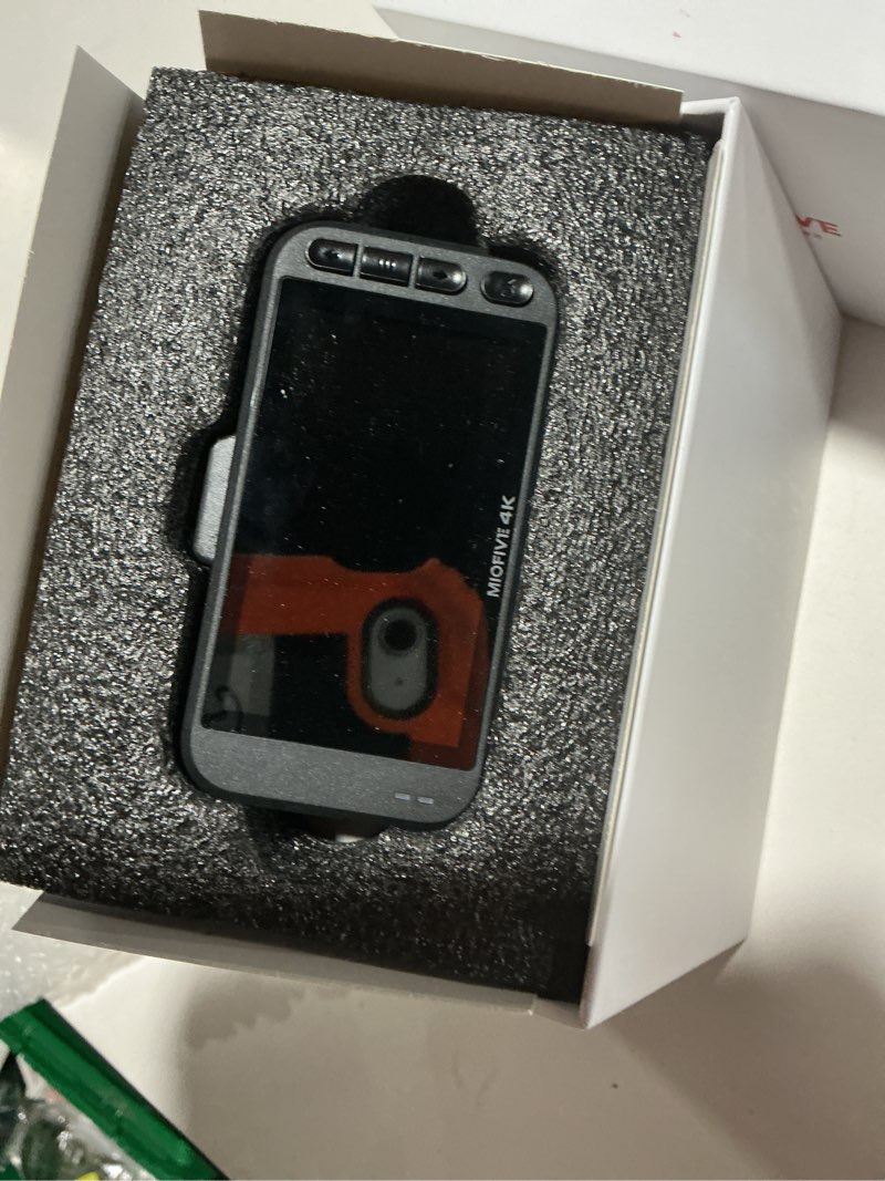 Condition photo showing Good Condition for Miofive Car Camera 4K Resolution, WiFi, Bluetooth, GPS Dash Cam, 3-Inch IPS Screen, Night Vision, Loop Recording, HDR, App Control, and Supports up to 512GB with a Free 32GB Card Included