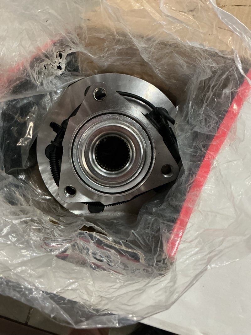 Condition photo showing Good Condition for 515126 front wheel bearing and hub assembly with 5 lugs fits for 2009-2011 dodge ram 1500 low-runout oe directly replacement wheel hub & bearing assembly (w/abs)