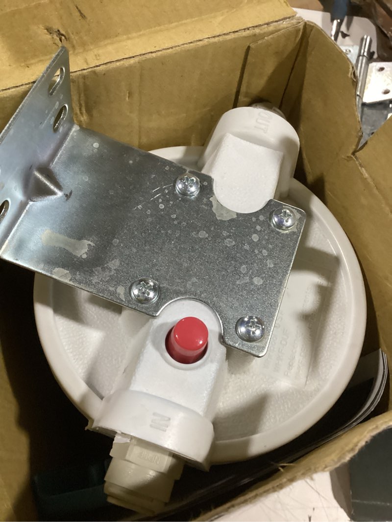Condition photo showing As Is for a.o. smith single-stage gac under sink water filtration system
