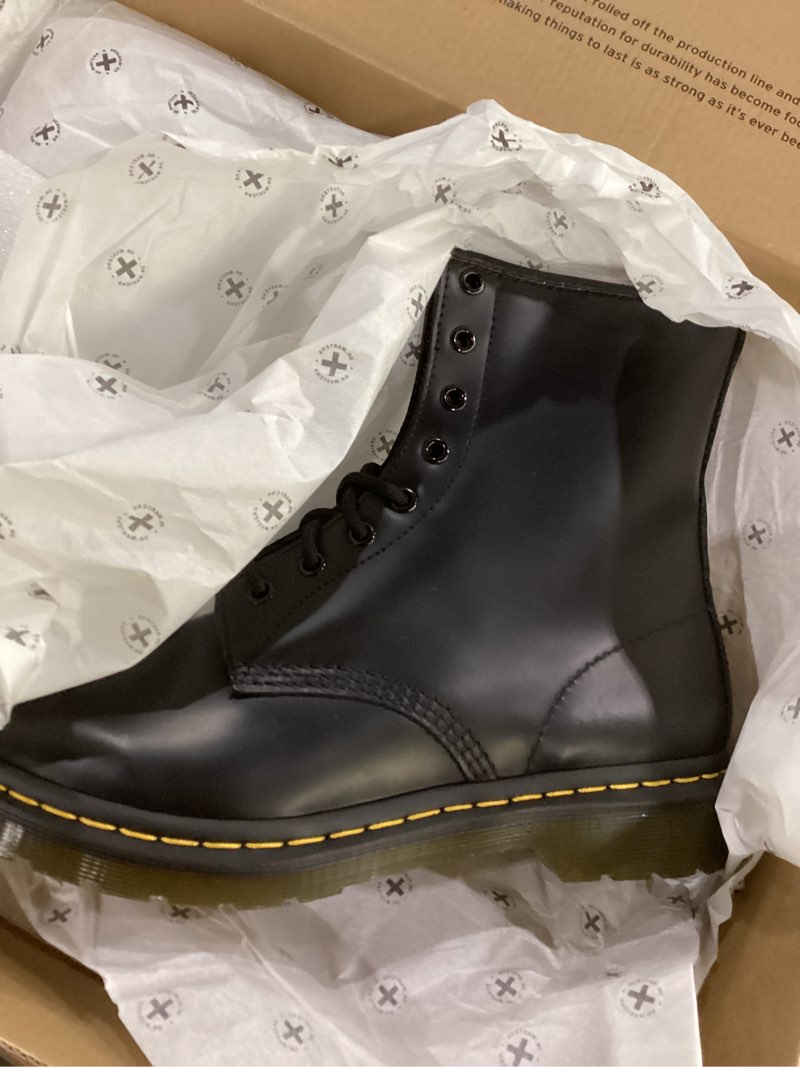 Condition photo showing New/Like New for Dr. Martens 1460 8-Eye Leather Boot Women’s size 11