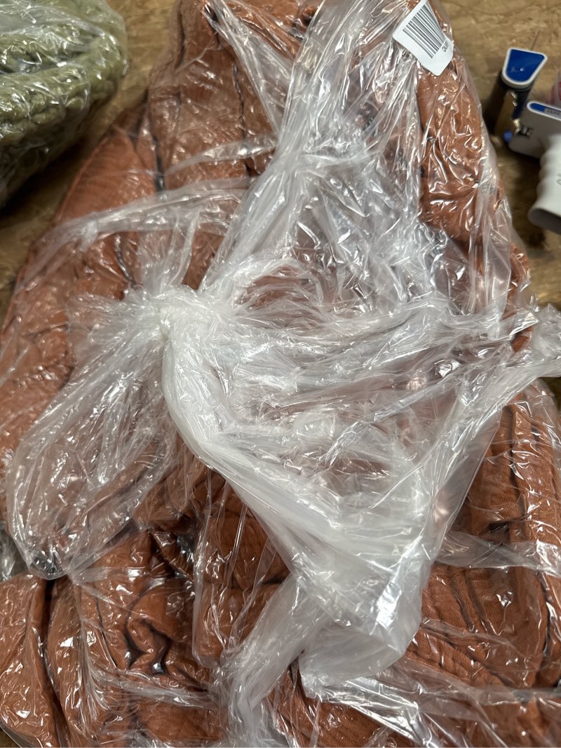 Condition photo showing Good Condition for organic airy gauze duvet cover, full/queen, terracotta