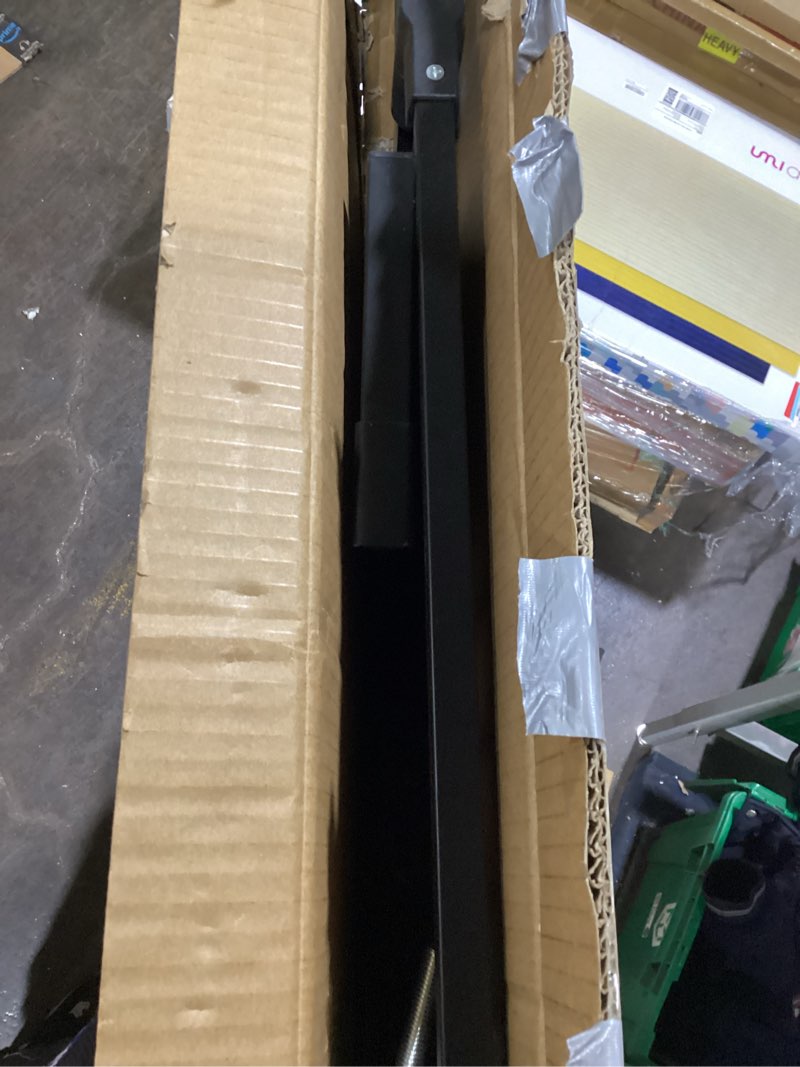 Condition photo showing New/Like New for No Pawblems 55" Extra Tall Pet Gate for Cat/Dog, 29-40" Wide Auto Close Tall Dog Gate for Doorways/Hallways, 1.37" Ultra Narrow Spacing, NO Drilling Pressure Mounted, Black Black - S10 55" Tall, 29-40" Wide