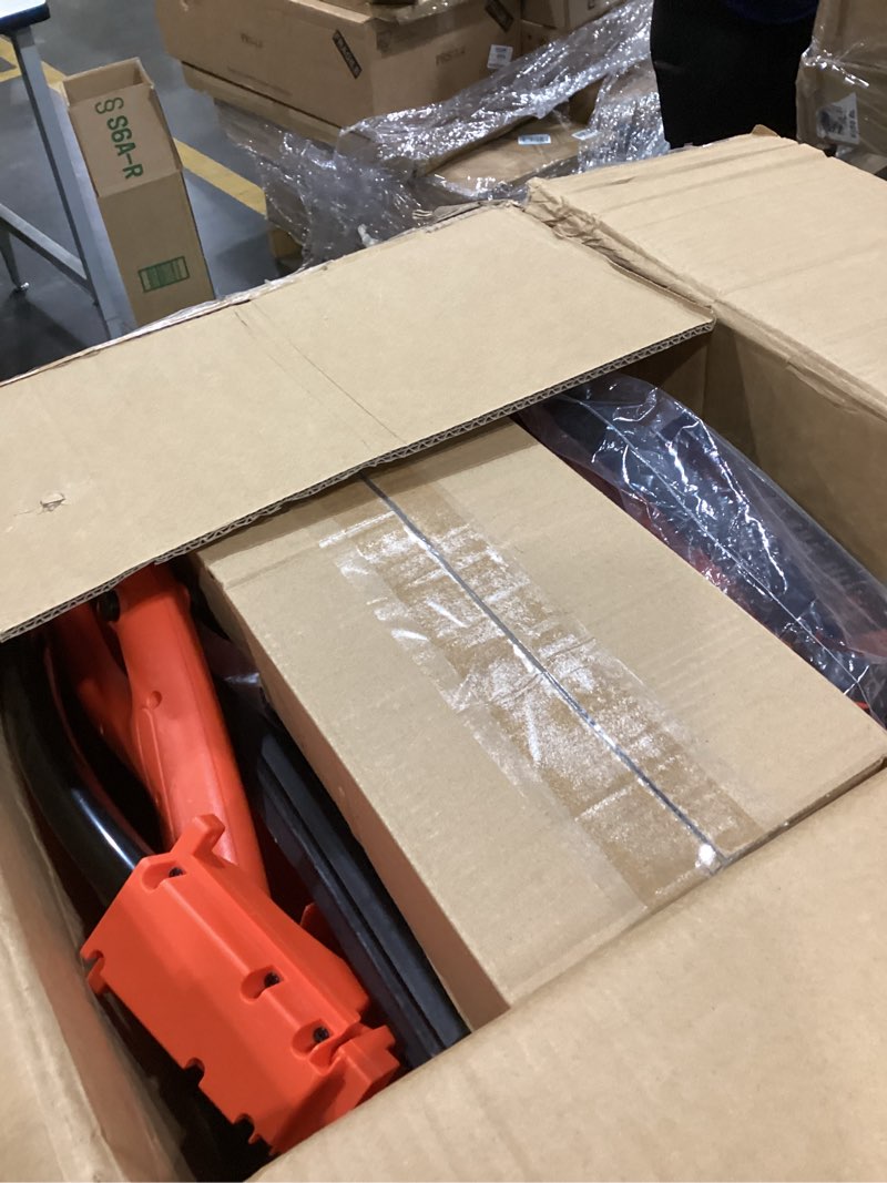 Condition photo showing Good Condition for voltask cordless snow shovel with wheels, 48v | 16-inch | 4-ah brushless cordless snow blower, battery snow blower with directional plate & led lights (2 * 24v battery & dual quick charger included)
