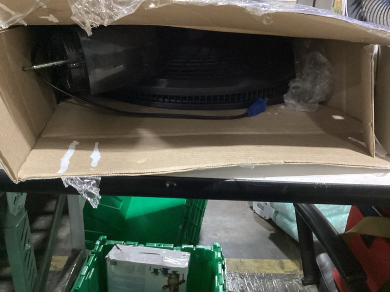 Condition photo showing New/Like New for lasko whisperforce 18" eco quiet dc pedestal fan with remote control, s18708