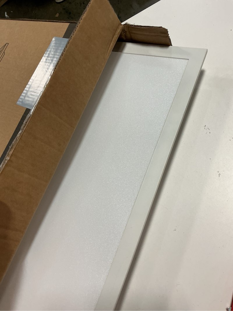 Condition photo showing Good Condition for 2x2 led flat panel light, commercial drop ceiling troffer, 2 pack, 15w–40w wattage selectable, 5cct 3500k–6500k, 0–10v dimmable, flicker-free, etl listed 2x2ft-2pack