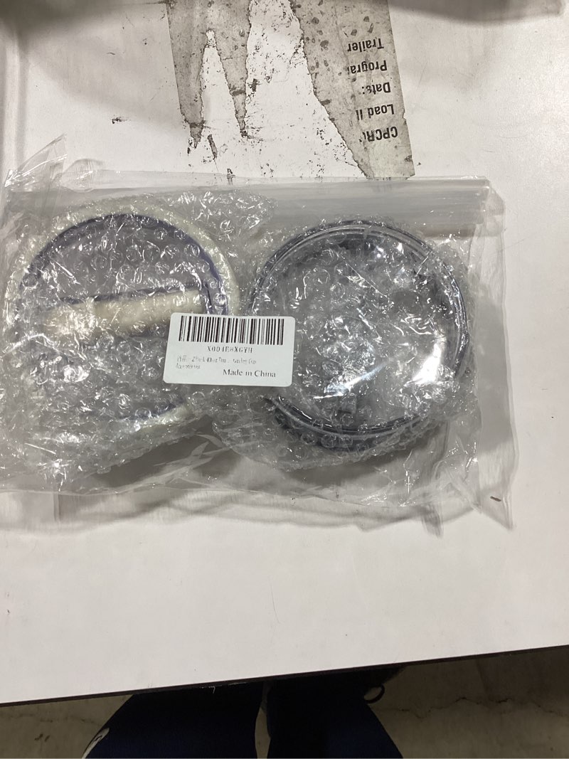 Condition photo showing Good Condition for 40 oz Tumbler Flip Straw Lid for Stanley Cup Accessories, 2 Pack Leak Proof Stanley Lid Replacement 40 oz for Stanley Quencher 2 Pack Cream White