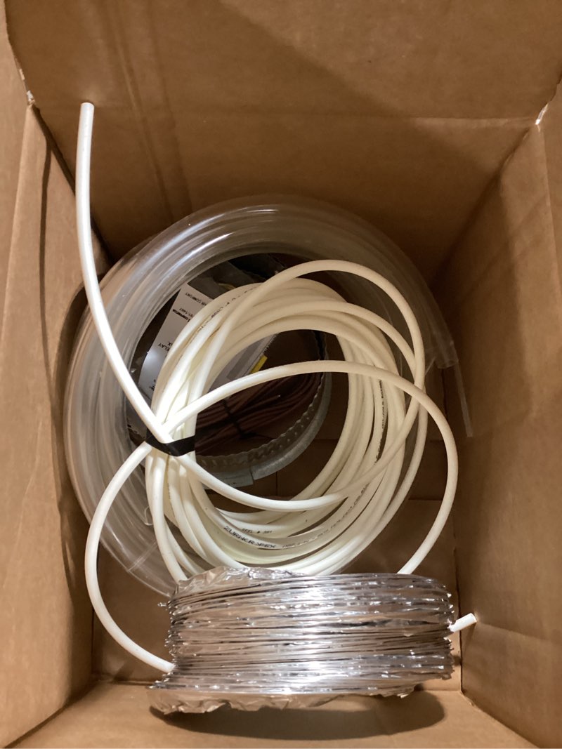 Condition photo showing As Is for aprilaire 5843 humidifier installation kit for whole home humidifiers with manual control, compatible with aprilaire humidifier models: 400m, 500m, 600m