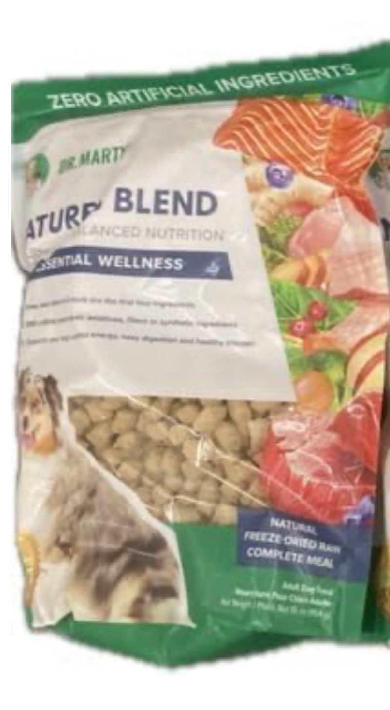 (Best by:01/27/2028) Natures Blend DR Marty's Dog Food 16oz