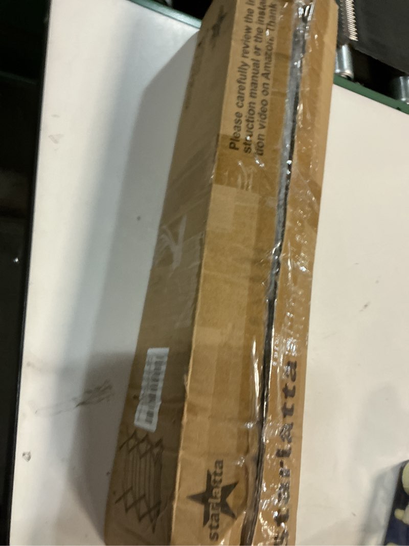 Condition photo showing New/Like New for Foldable Drying Rack Clothing, 3-Tier Portable Clothes Drying Racks for Indoor & Outdoor, Anti-Rust Compact Laundry Rack Collapsible, White 29" D x 14" W x 41" H White 29"D x 14"W x 41"H