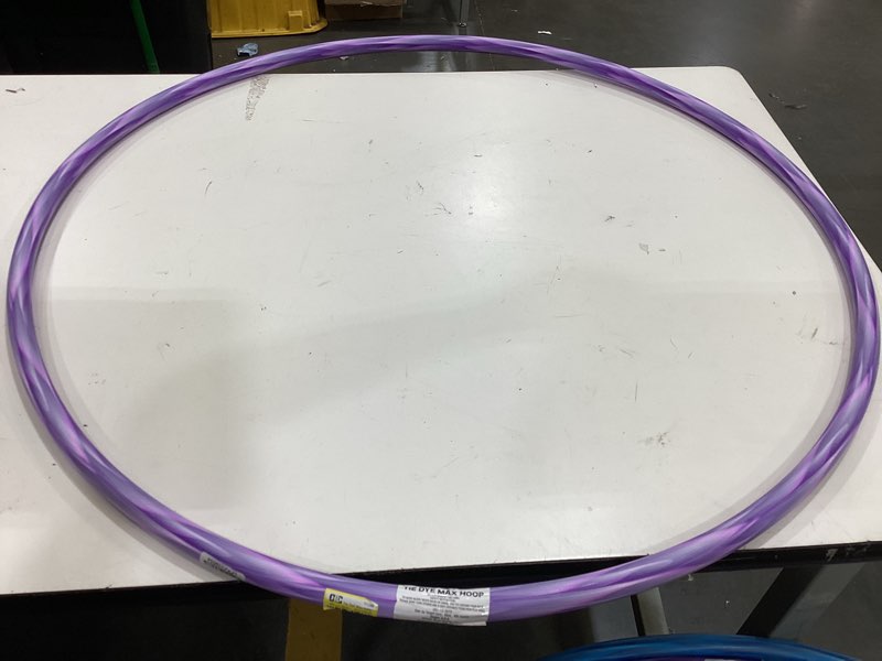 Condition photo showing Good Condition for tie dye max hoop by sun squad ages 6+ purple 1 pack