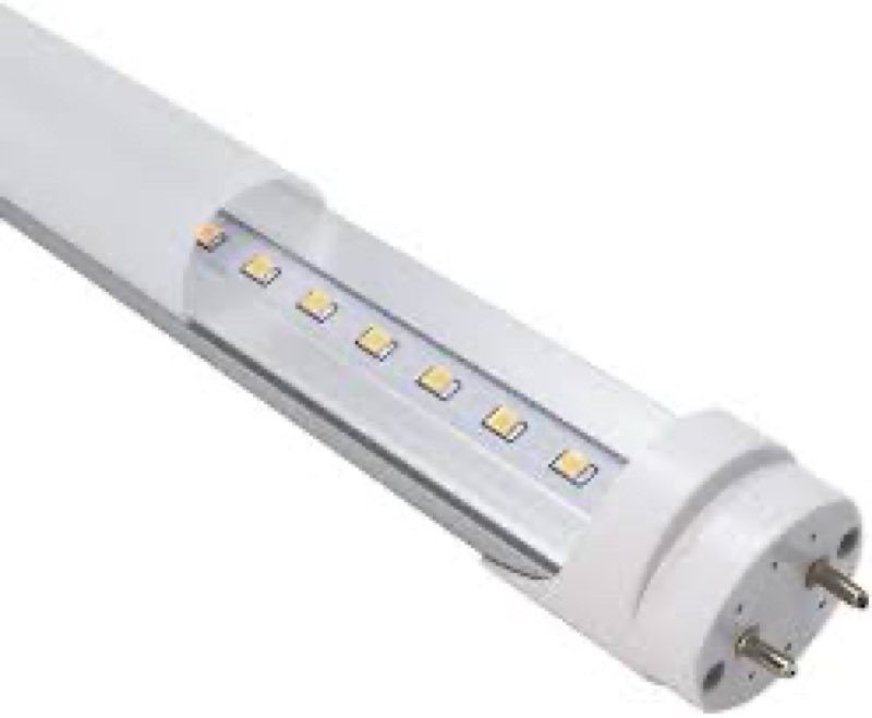 lightingwill led t8 3ft light tube, natural white 4000k, dual-end powered ballast bypass, 1600lumens 4 pack