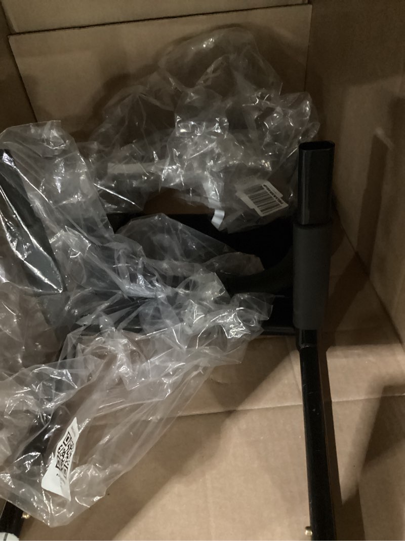 Condition photo showing As Is for Black Bed Rails for Elderly Adults Safety - Adjustable Bed Assist Rail for Seniors Fall Prevention with Support Leg, Bedside Grab Bar Cane with Storage Pocket, Fits King, Queen, Full, Twin Bed