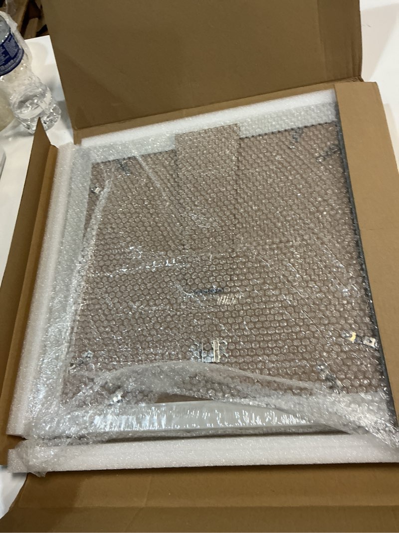Condition photo showing New/Like New for 12x12 picture frame set of 2-vintage frames with real glass - antique style frames for wall - ornate frame for rustic white office or home decor display family friends wedding gift