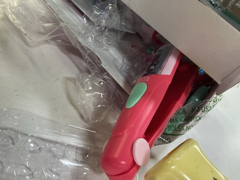 Condition photo showing Good Condition for Temporary Hair Chalk with Hair Gem Stamper Kit, Hair Styling Tool with REUSABLE Shining Diamonds, Washable Hair Chalk Hair Color Dye for Girls, Toys Gifts for Girls 3 4 5 6 7-12