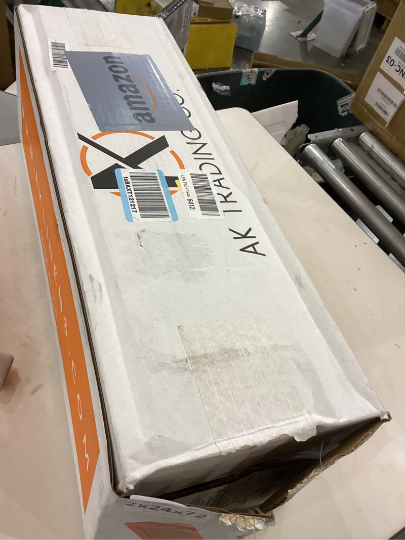 Condition photo showing Good Condition for ak trading co. upholstery high density 2" height x 24" width x 72" length-home or commercial use seat replacement cushion-made in usa foam, 2x24x72 2x24x72 high density