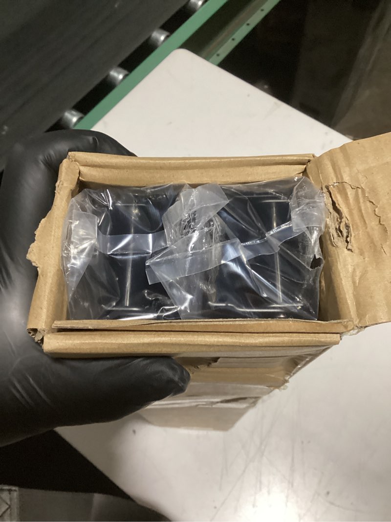 Condition photo showing Good Condition for LSK 24 Inch Folding Shelf Brackets, Heavy Duty Collapsible Shelf Bracket Max Load 550LBS, Wall Mounted L Table Brackets for Garage Bench Table, Space Saving DIY Black Folding Bracket, Pack of 2