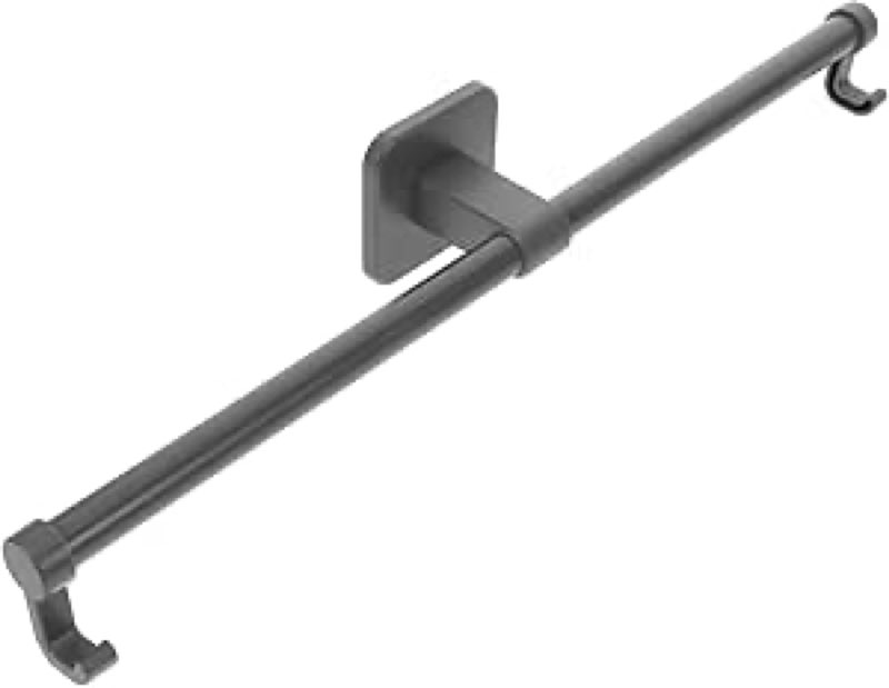 No Drill Towel Rack Hooks Wall Mounted Hand Towel Holder for Bathroom Kitchen Easy to Install Cup Design Space-Saving for Home Use