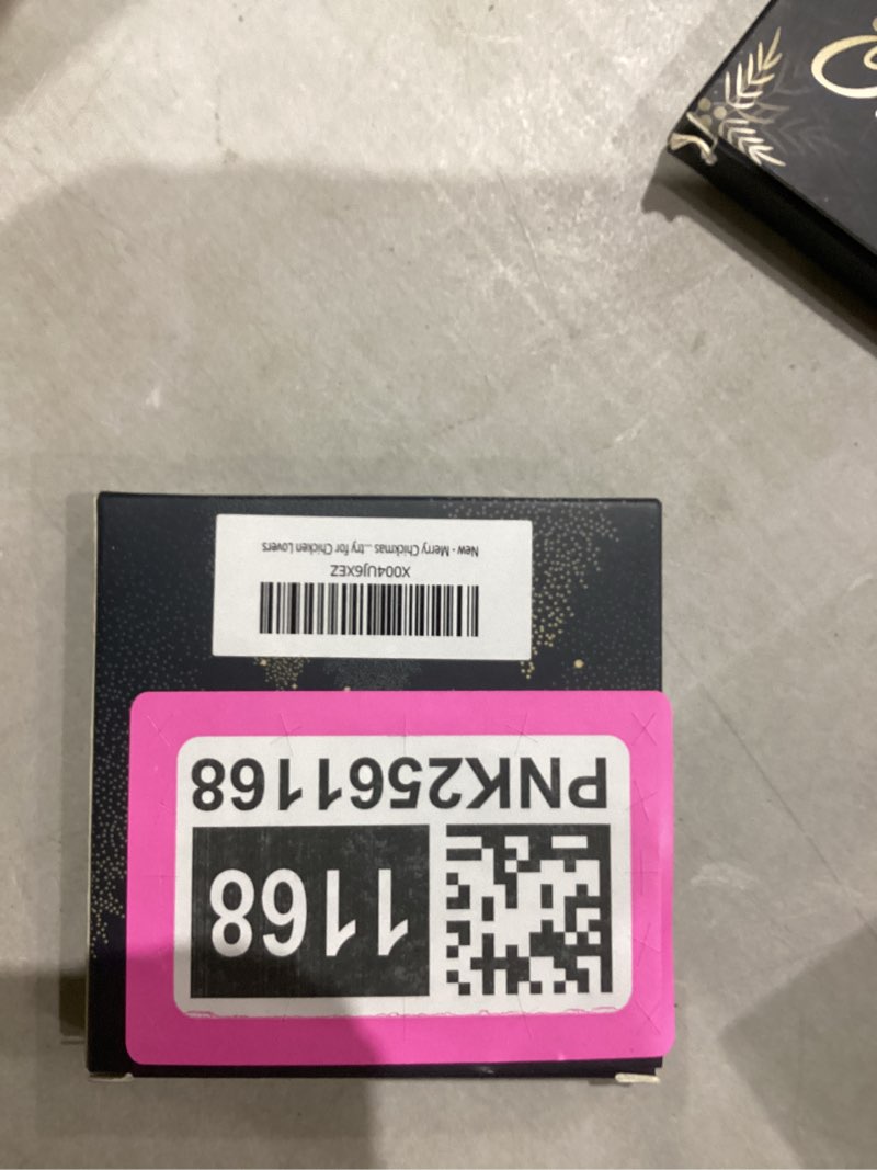 Condition photo showing Good Condition for Merry Chickmas Chicken Ornament – Funny Farm Animal Christmas Ornament with Chickens in Red Truck – Ceramic Holiday Tree Decoration, Rustic Farmhouse Décor, Country for Chicken Lovers